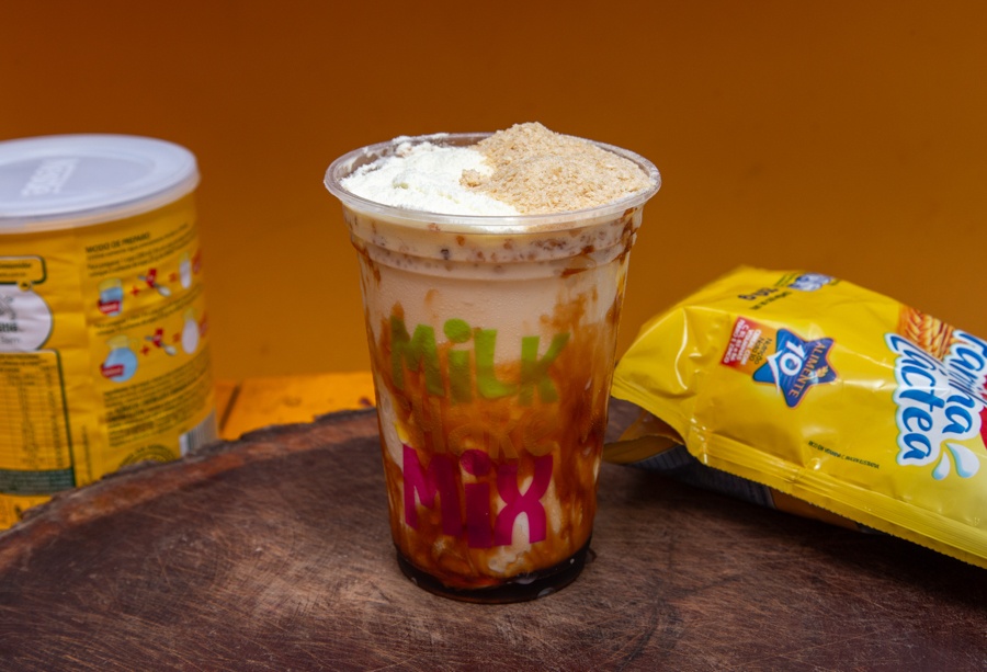 Milk Shake De Farinha Láctea Com Leite Ninho