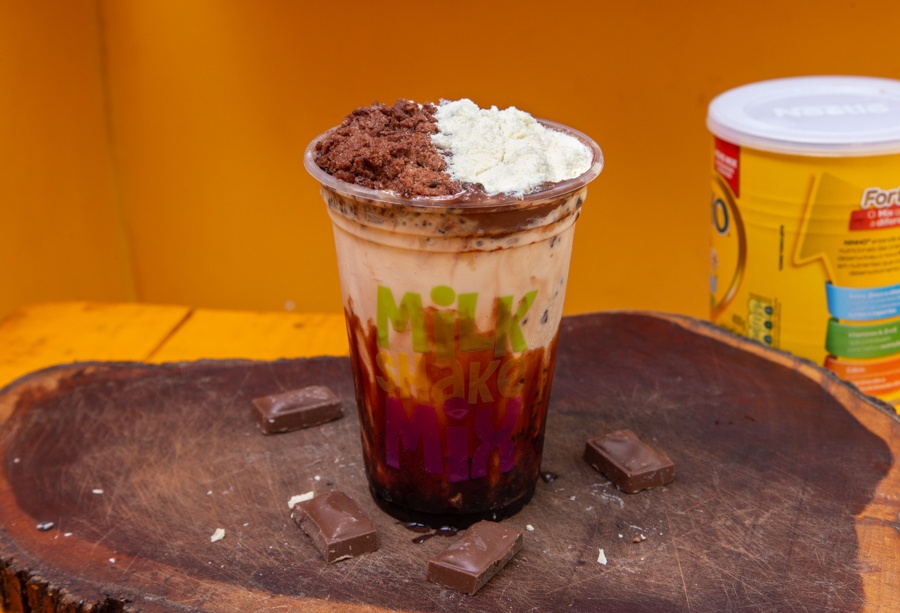 Milk Shake De Ovomaltine Com Leite Ninho