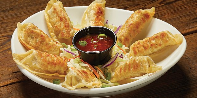 Shared Steamed Pot Stickers