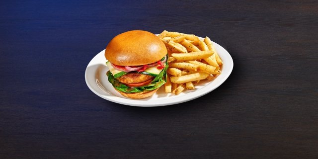 Veggie Burger Boxed Lunch