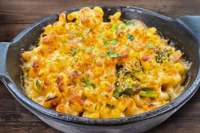 SHRIMP SCAMPI PASTA BAKE (PASTA)
