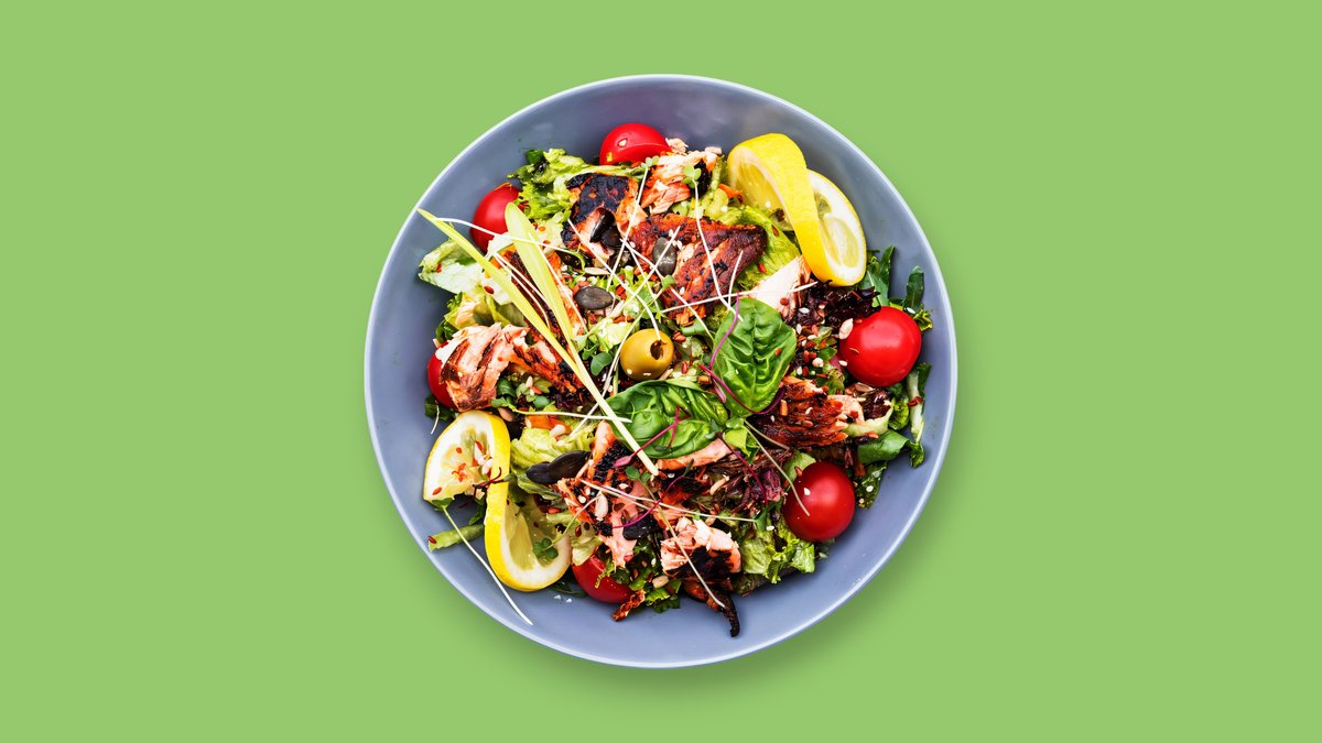 Losos salata