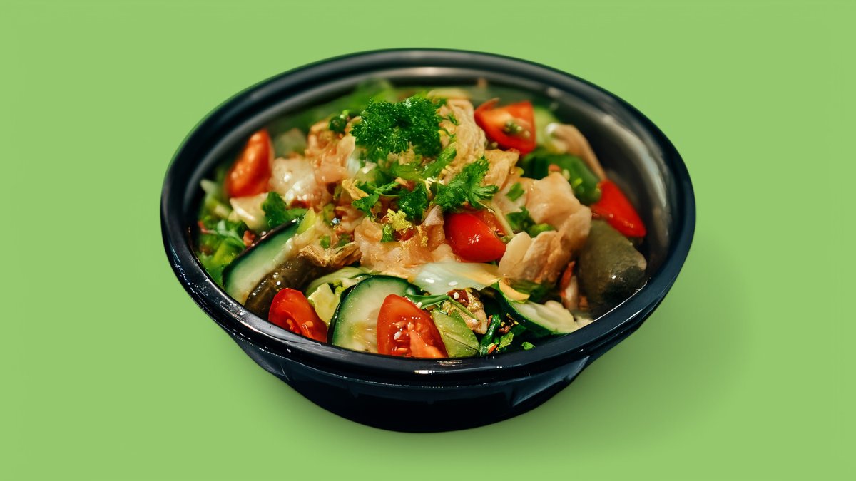 Vege imuno detox salata - posno