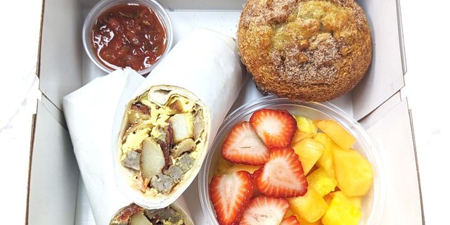 Complete Breakfast Wrap Box