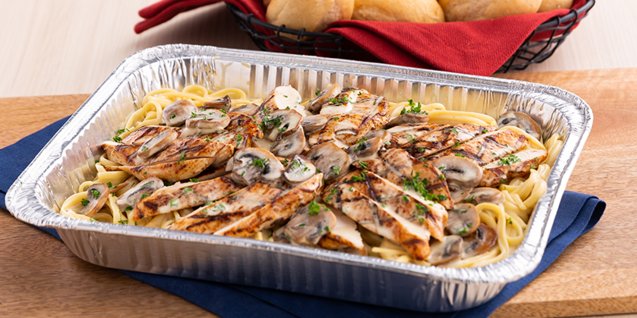 Creamy Chicken and Mushroom Pasta