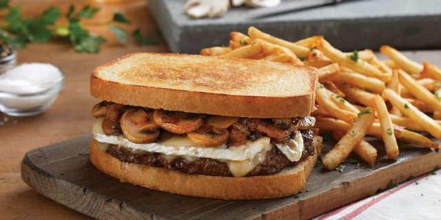 Mushroom and Brie Melt