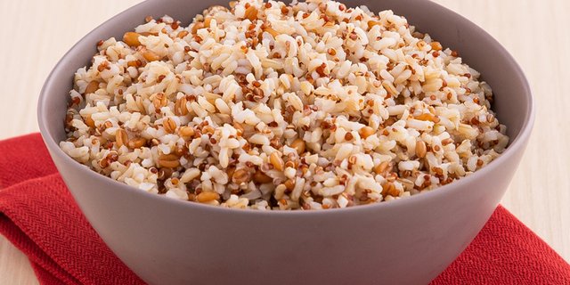 Quinoa, Farro and Brown Rice Medley