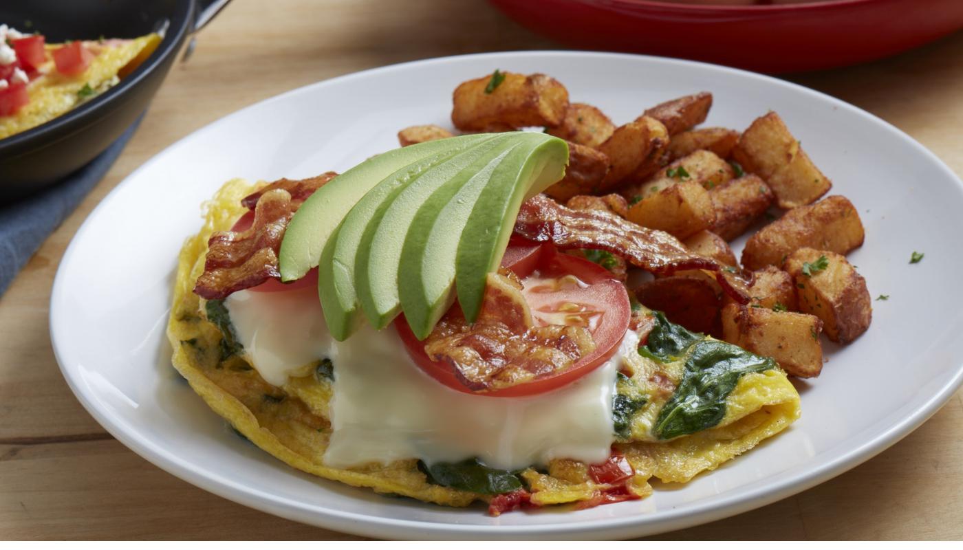 Bacon Avocado Omelet
