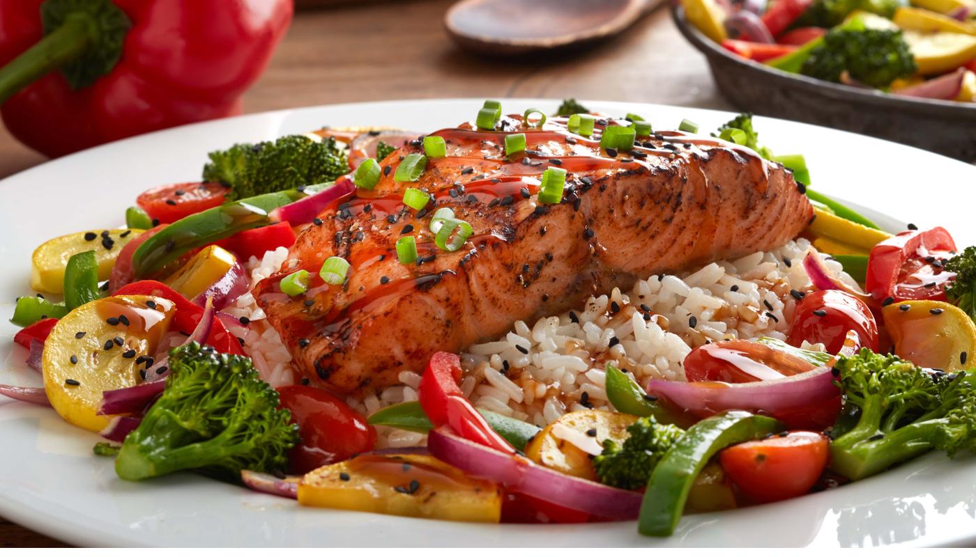 Glazed Salmon