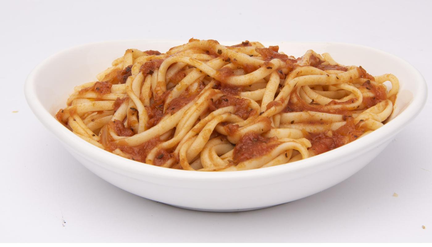 Kid Linquine and marinara