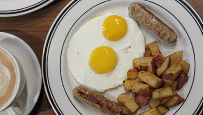 Pork Sausage and Eggs