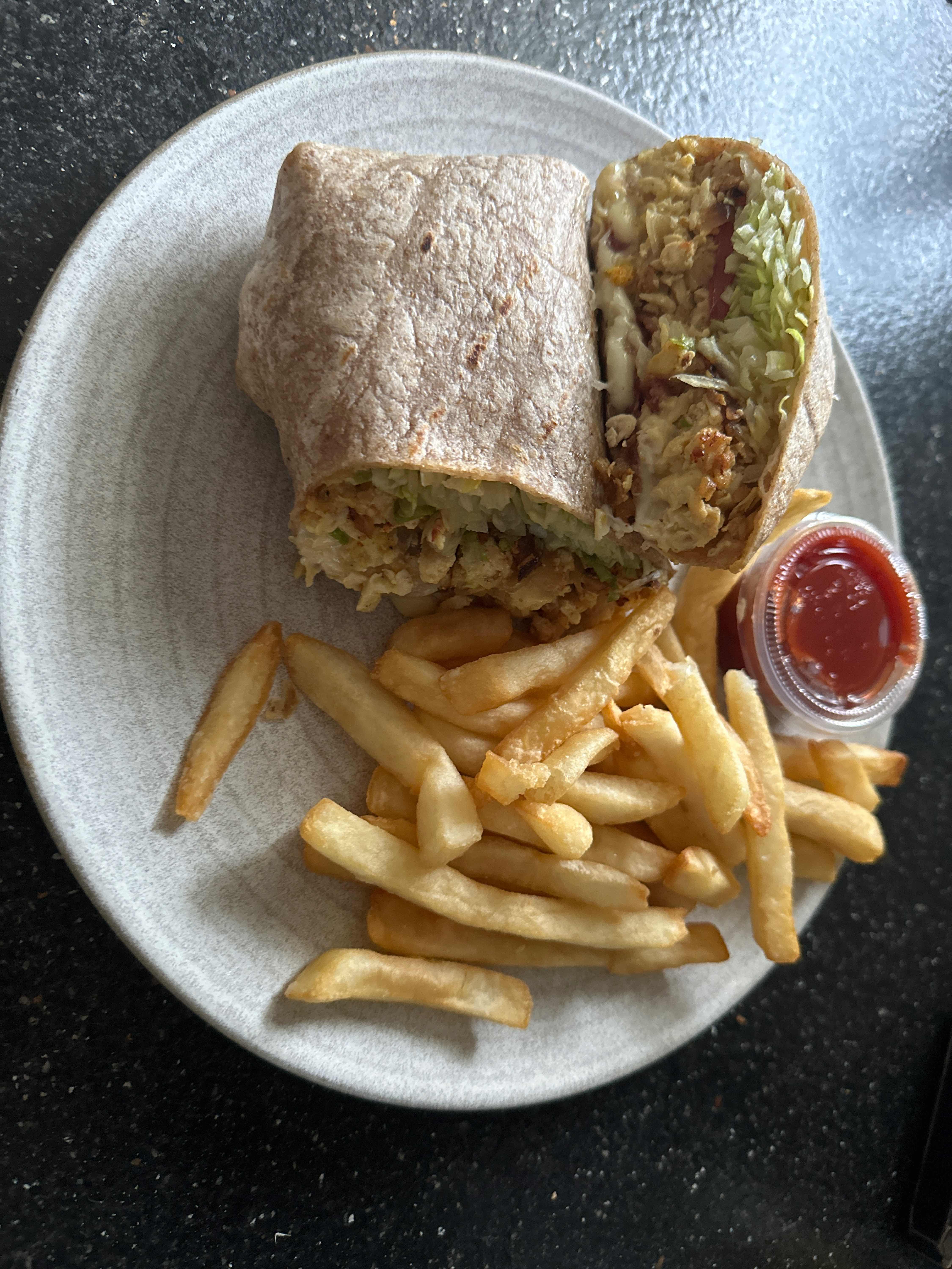 Wrap with Fries