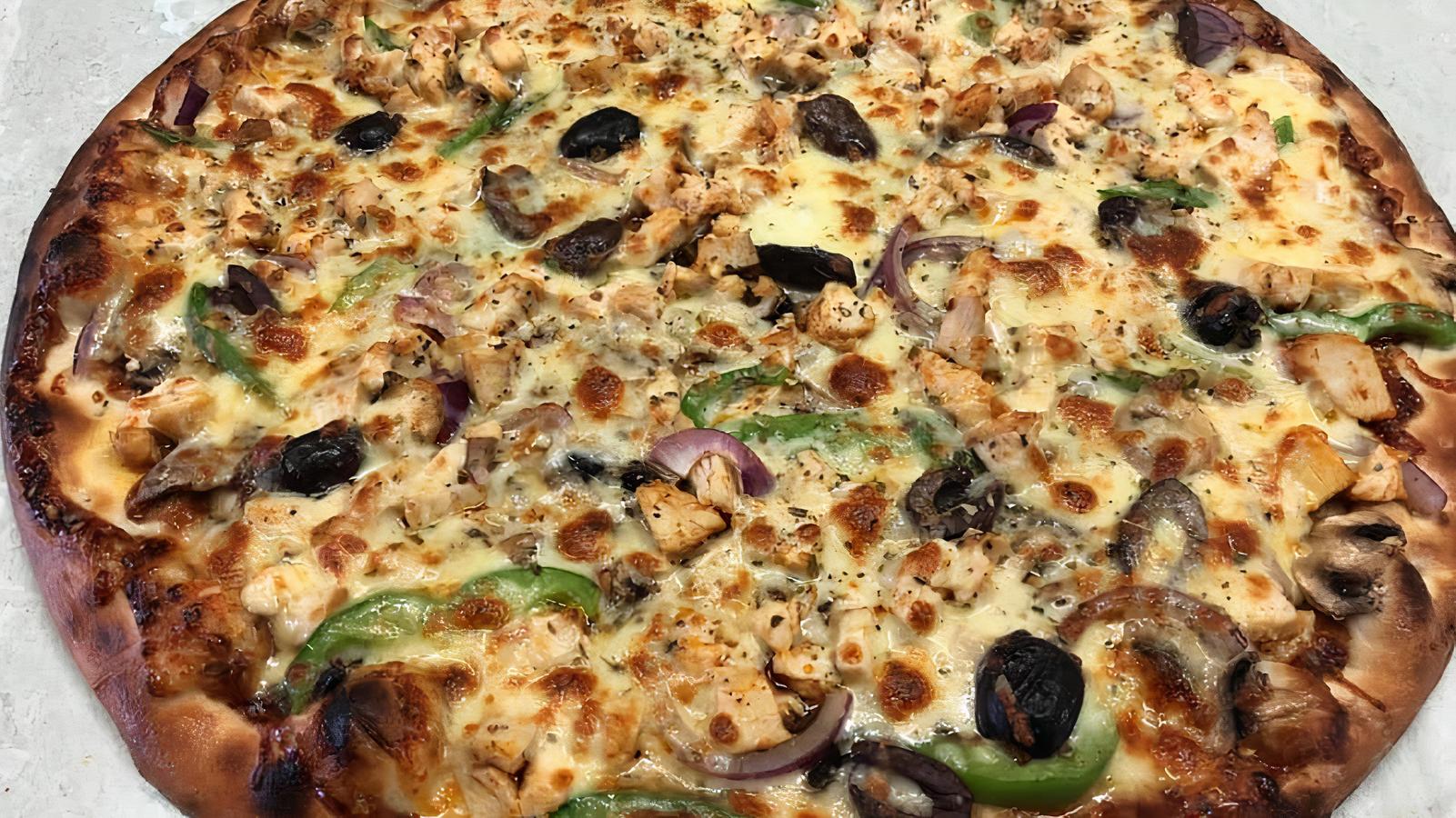 34. Hawaiian Chicken Pizza