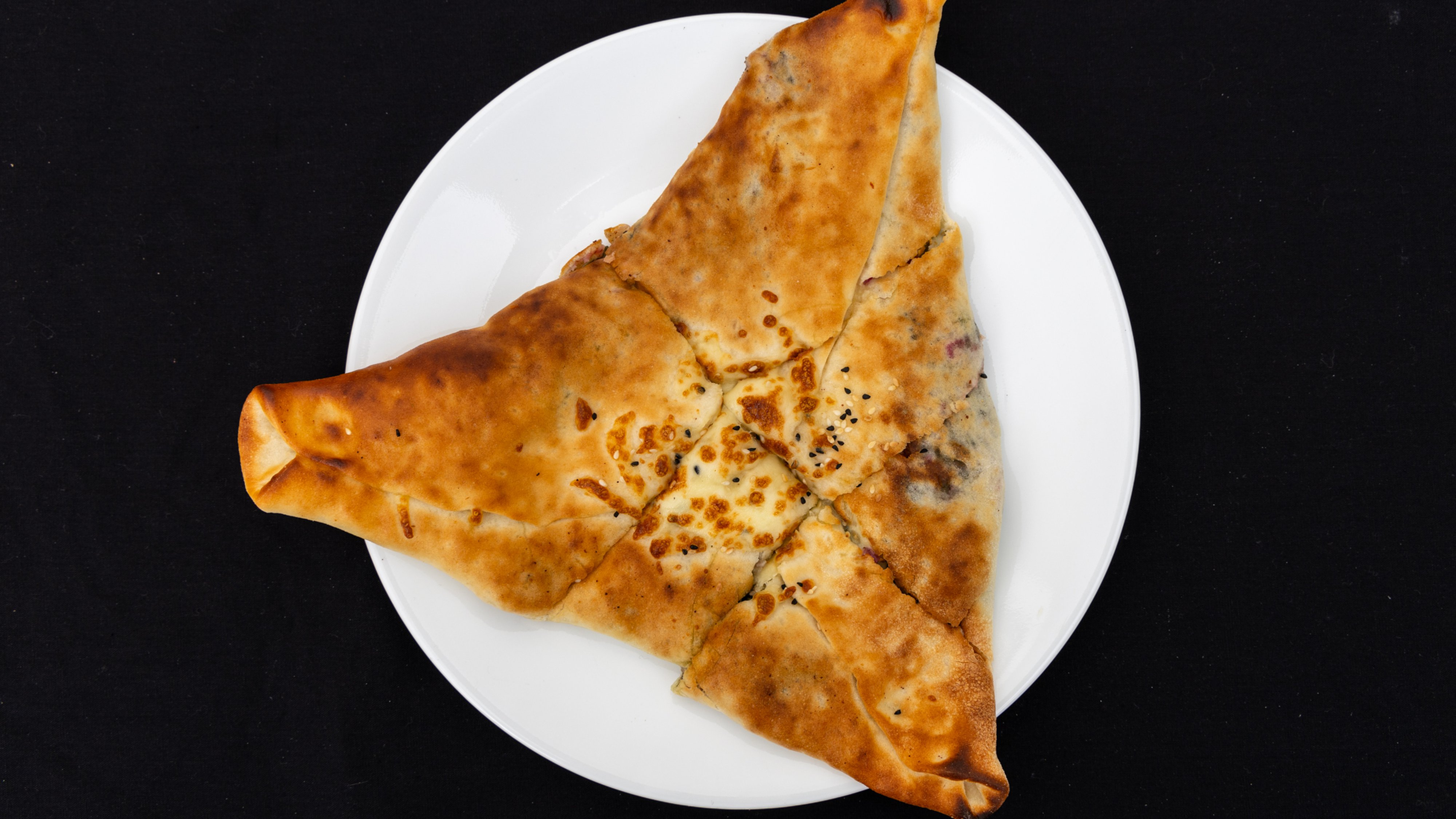 62. Spinach Cheese Pide