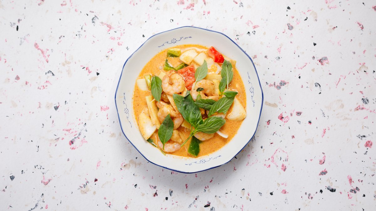 Räkor med Curry