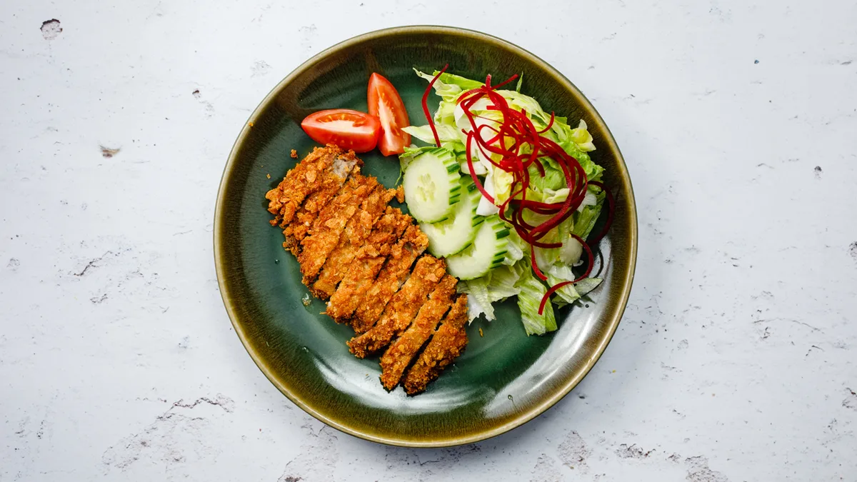 Thai - Specialfriterad Fläsk med Sötsur Chilisås
