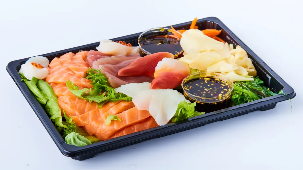 14. Stor sashimi (25 biter)