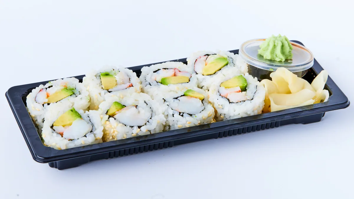 20. Kokt scampi maki