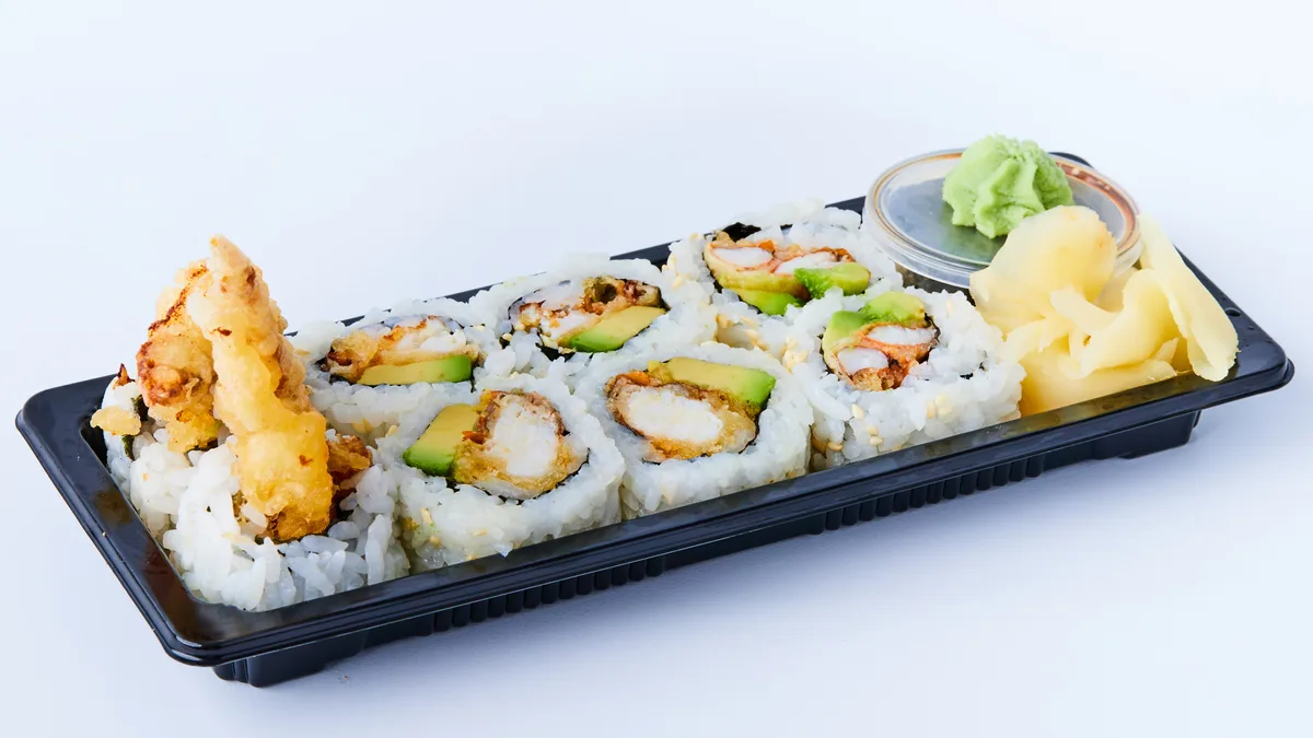 27. Soft-shell crab maki
