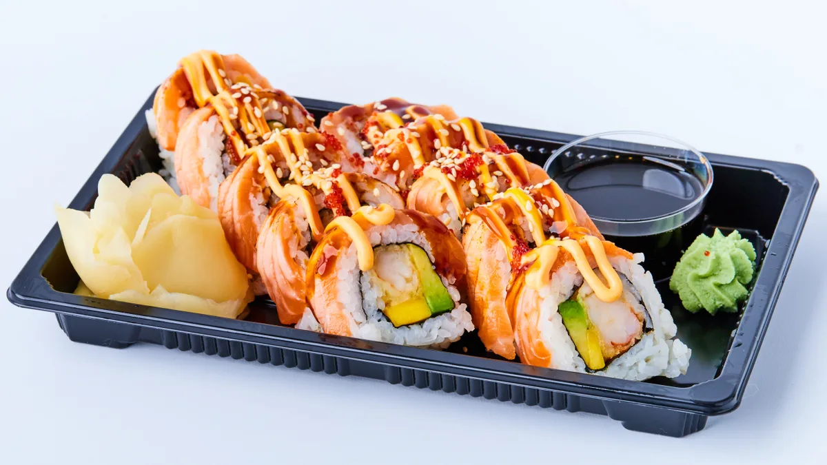 36. Red dragon roll (10 biter)