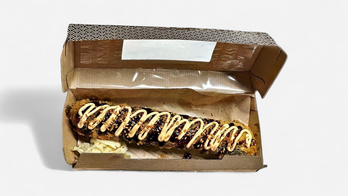 Supertilbud: Lakse burrito (liten)