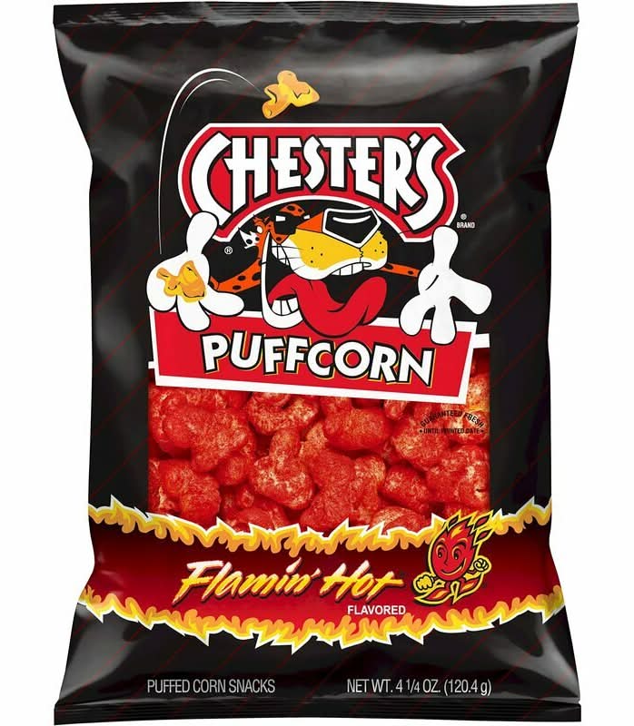 Chester's Flamin' Hot Cheese Snack Baked 4.25oz