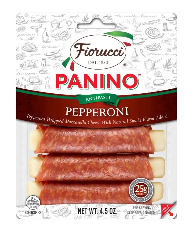 Fiorucci Pepperoni And Mozzarella Panino
