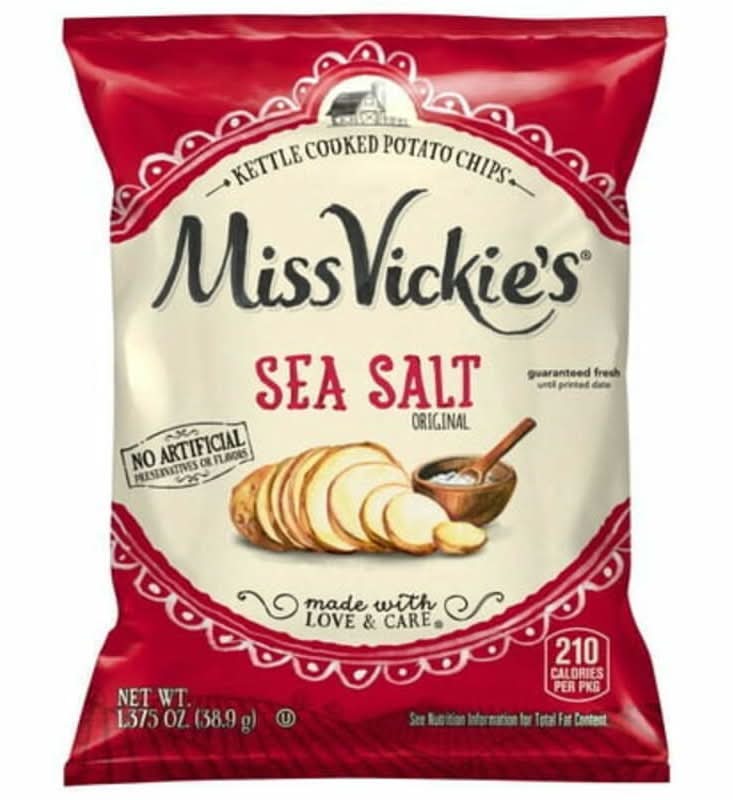 Miss Vickie's Kettle Cooked Sea Salt 1.375oz
