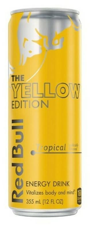 Red Bull Yellow Edition Tropical 12oz