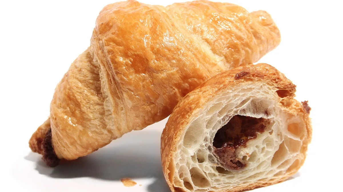 3ks Mini Croissant nugátový