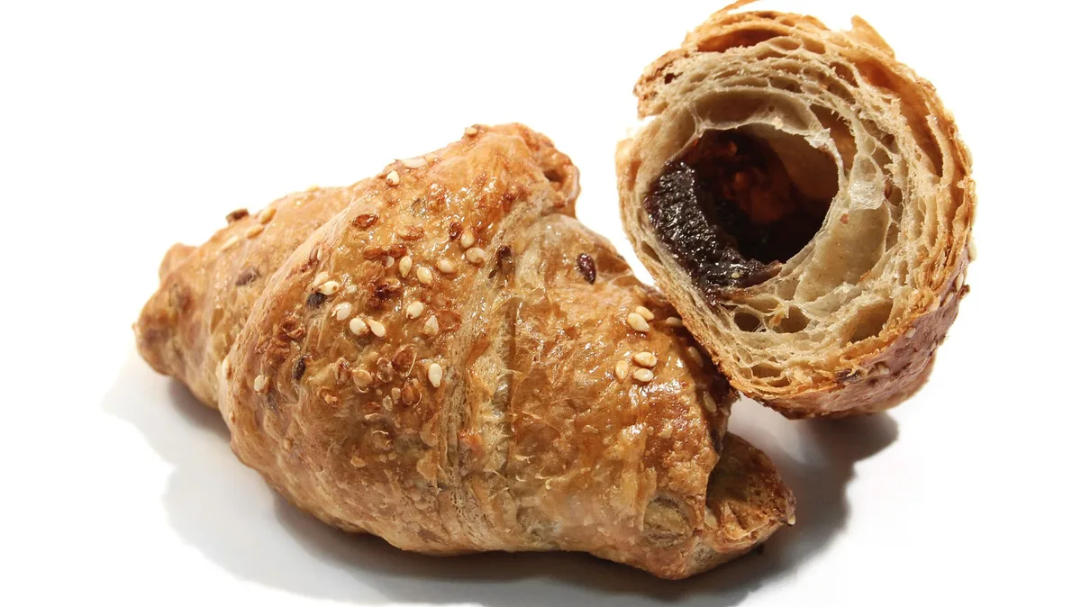 3ks Mini Croissant slivkový viaczrnný