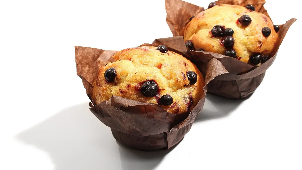 Muffin s ovocím