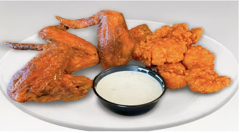 Boneless and Jumbo Wing Combo