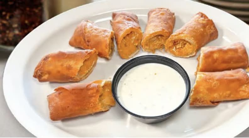 Buffalo Chicken Eggrolls