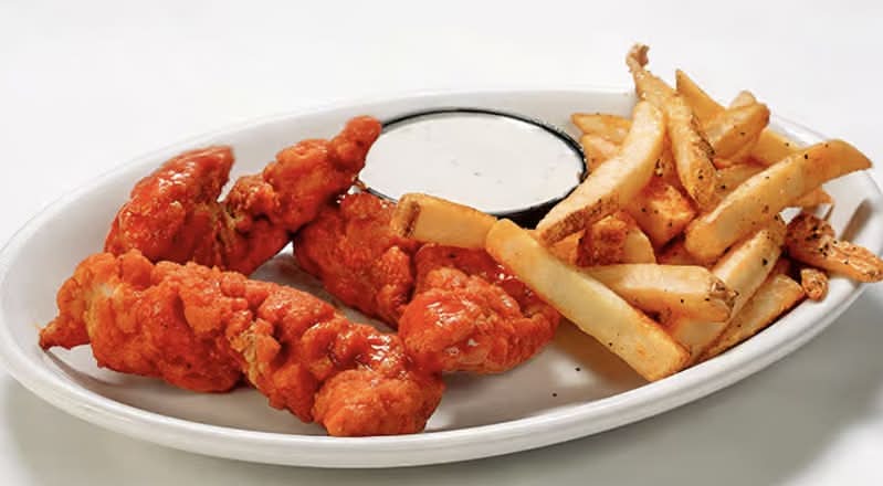Buffalo Chicken Tenders and Fries