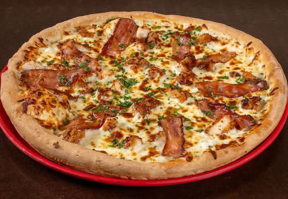 Chicken Bacon Ranch Pizza