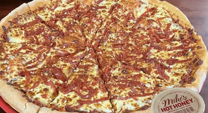 Spicy Ribbon Pepperoni Pizza