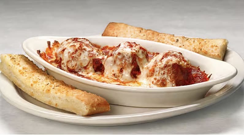 Three Meatballs with Roasted Marinara
