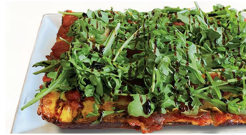 Vegetarian Detroit-Style Pizza (Small 10" only, Classic Detroit Crust)