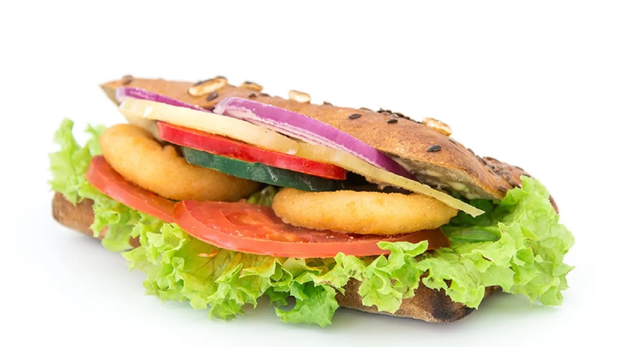 Vege onion sendvič