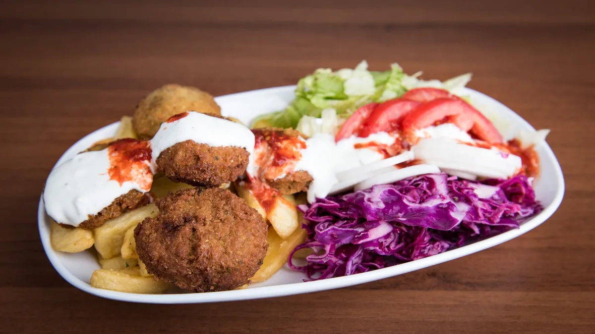 Falafel tál