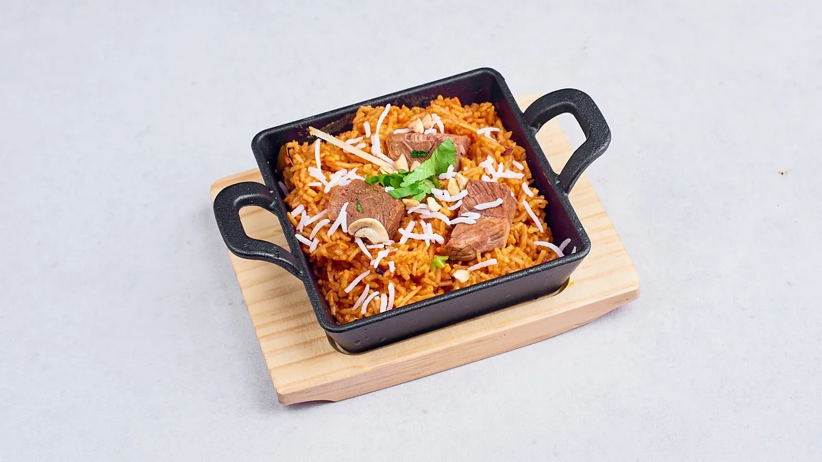 Jagnięcina biryani
