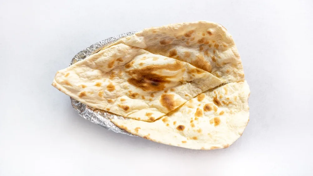 Standardowy plain naan
