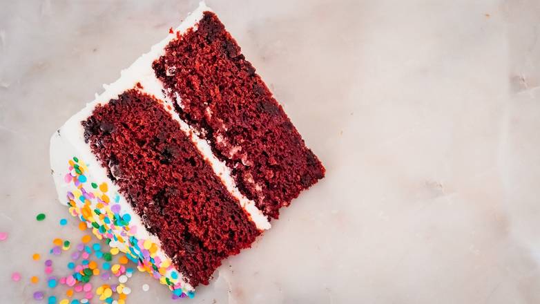 Red Velvet Cake Slice