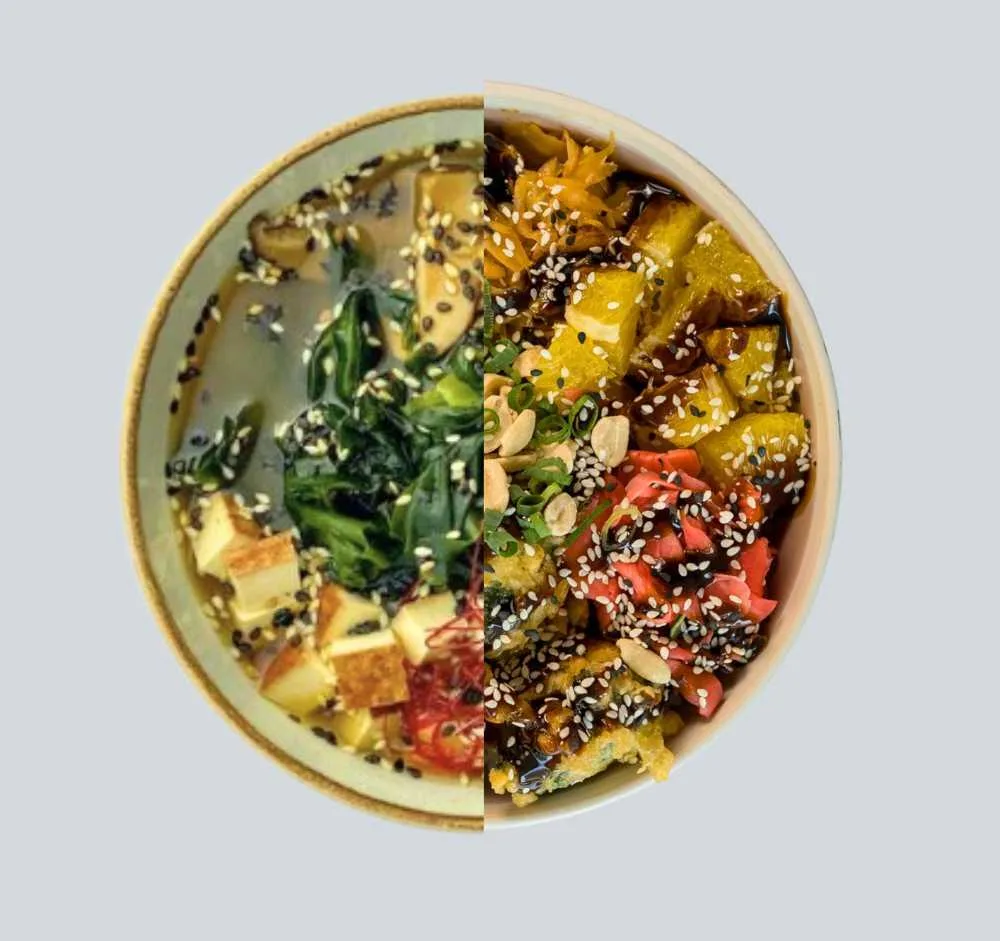 Tempura Teriyaki + Zupa MISO