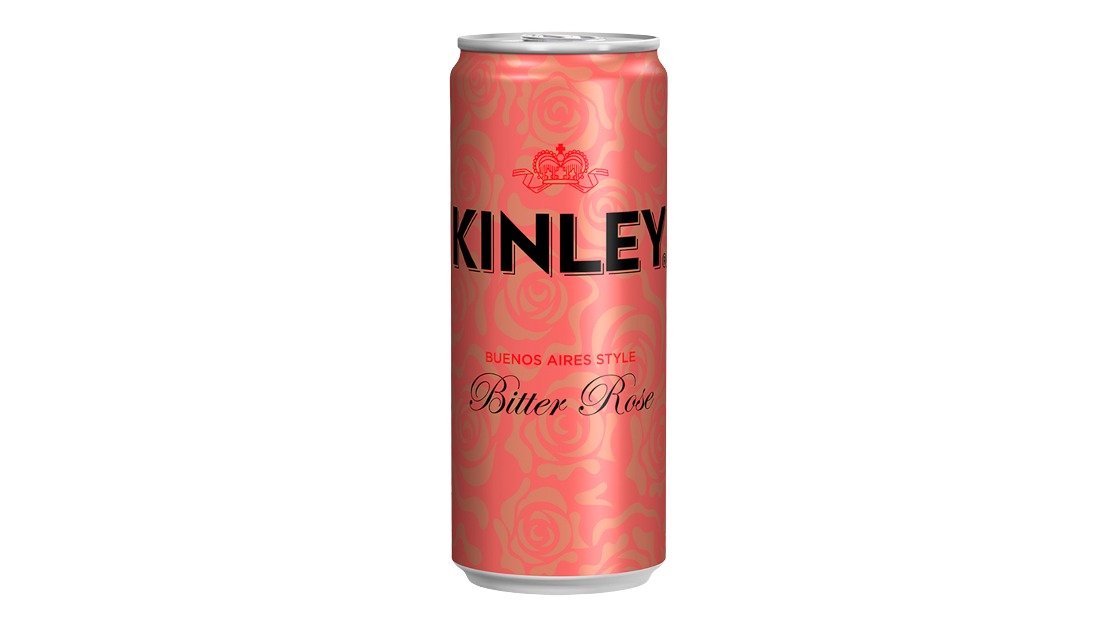 Kinley bitter rose 0,33 l