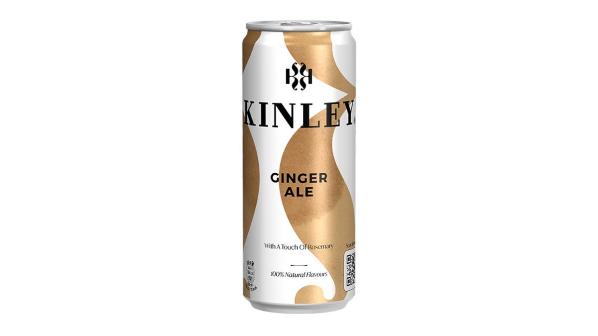 Kinley zázvor 0,33 l