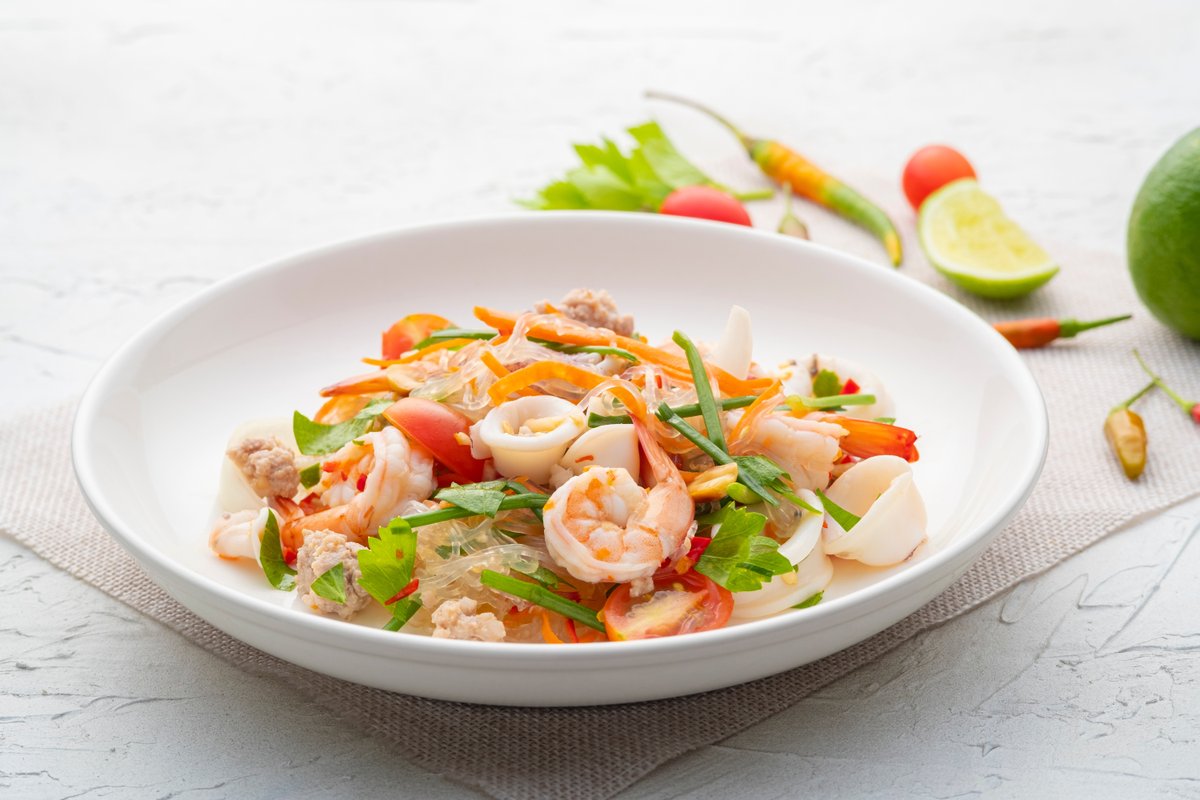 Salad xoai tom