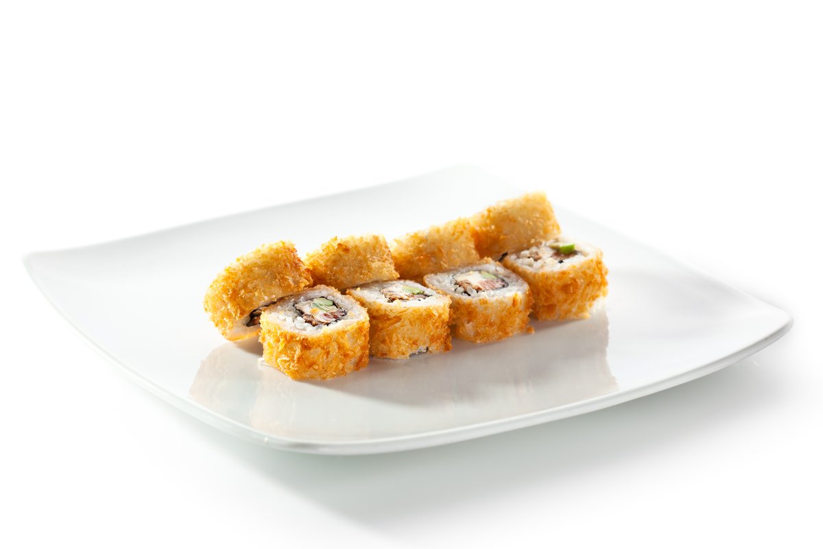 Tempura roll tempura krevety