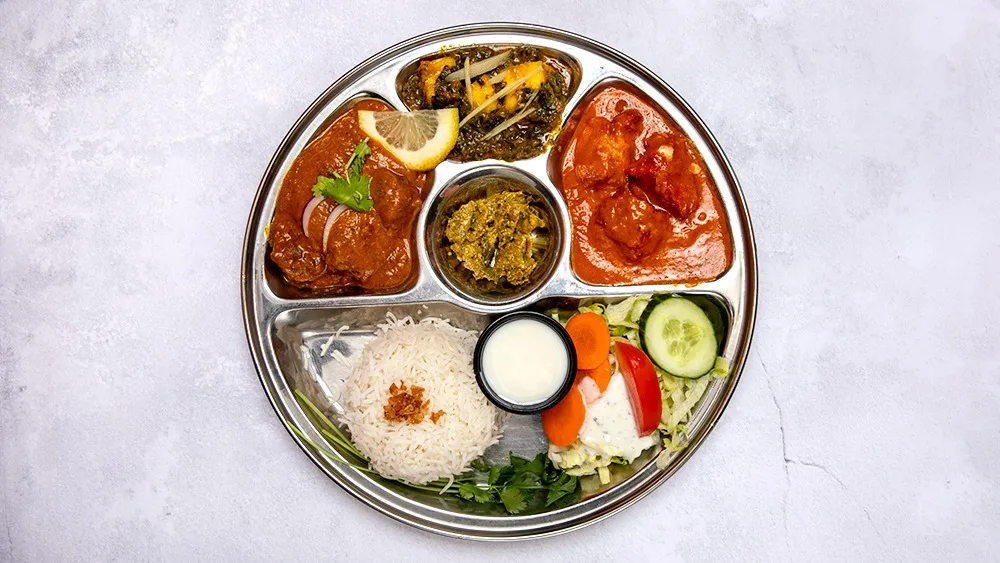 Vegansk Thali